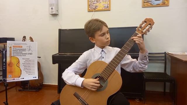 Попов Даниил. Солист. Гитара шестиструнная. В обр. Г Гарнишевской старинный романс "Я встретил Вас" смотреть онлайн