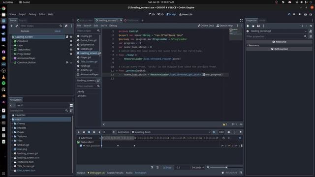 Interactive Loading Screen Godot 4 Alpha Tutorial смотреть онлайн