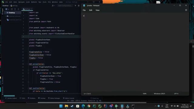 PID de archivos con acciones Python смотреть онлайн