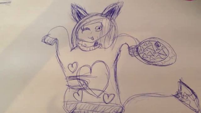 Рисунок милой девочки в свитере и тарелкой с начис смотреть онлайн