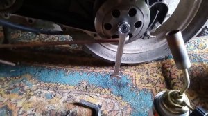Не откручивается гайка 2 го вариатора