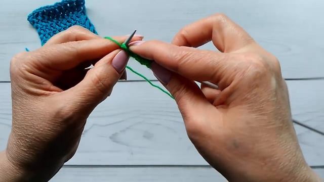 Вяжем спицами. Узор "Плетенка" смотреть онлайн