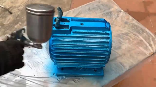 3 Phase Electric Motor Restorations Skills __ Restoration And Reuse Of Old 3 Pha.mp4