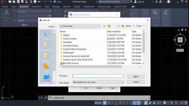 How To Link Excel Tables to AutoCAD 2022 смотреть онлайн