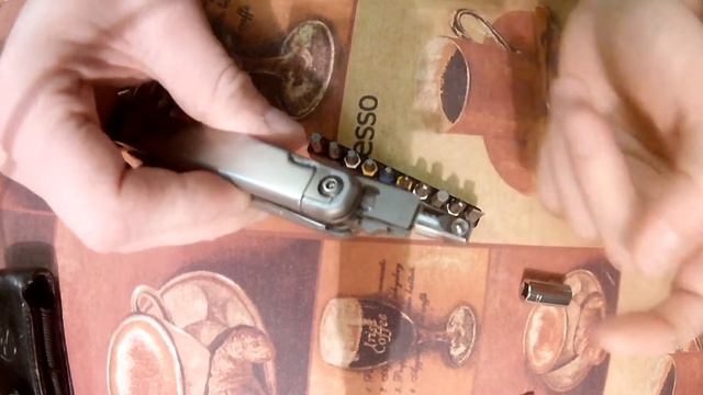 Handmade bit adapter for Leatherman surge. Cамодельный адаптер бит для мультитула Leatherman surge. смотреть онлайн