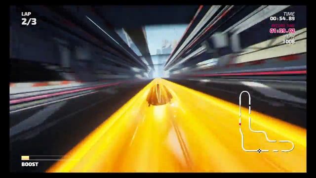 Fast RMX - Time Attack Mode - Hangar Games (Hypersonic) - 1:30.54 смотреть онлайн