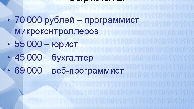 Зарплата программиста микроконтроллеров смотреть онлайн
