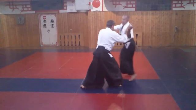 Айкидо: Екомен учи икке(ура)