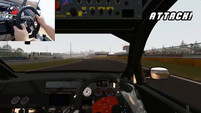 Lancer Evolution HKS CT230R l Tsukuba Time Attack l Assetto corsa l Steering wheel Game play смотреть онлайн
