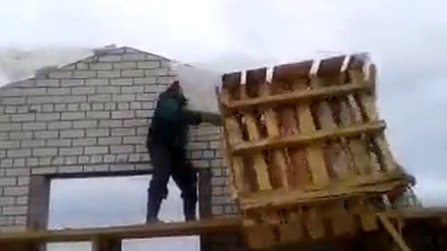 Сборка строительных лесов