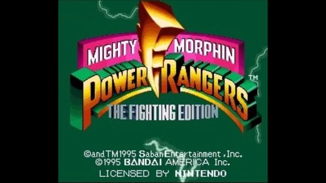 [SNES] Mighty Morphin Power Rangers - The Fighting Edition - Versus Screen смотреть онлайн