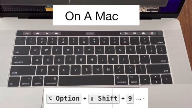 How to type a Middle·Dot смотреть онлайн