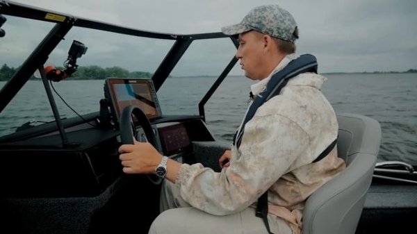 Тестдрайв ALUMA Storm 577 от проф. спортсменов Сергея Саликова и Артема Разинова (aluma-boats.ru)