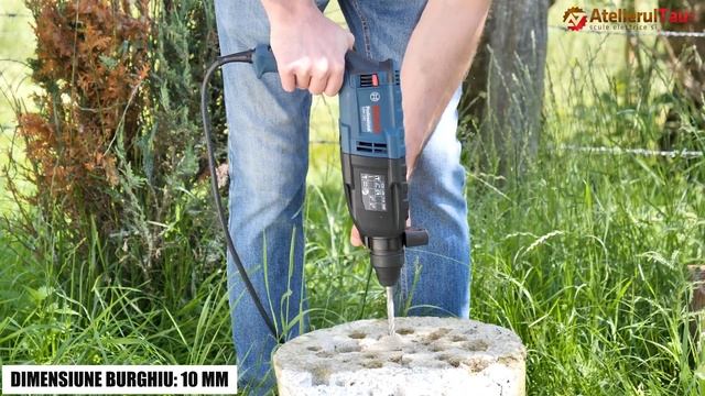 Bosch GBH 240 - Rotopercutor SDS-Plus, 790 W, 2.7 J, Valiză Plastic - Hai Să-l Vezi La Treabă!