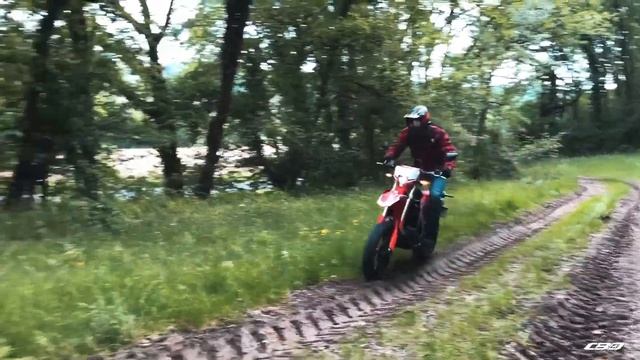 ESSAI HONDA CRF 450L SUPERMOTARD