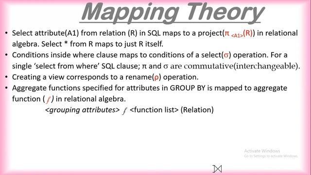 Database Systems - Lecture 9 - Triggers, SQL to Relational Algebra Mapping смотреть онлайн