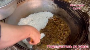 Таджикистан ?? Уличная Еда Настоящий Таджикский плов ?????? ????????????