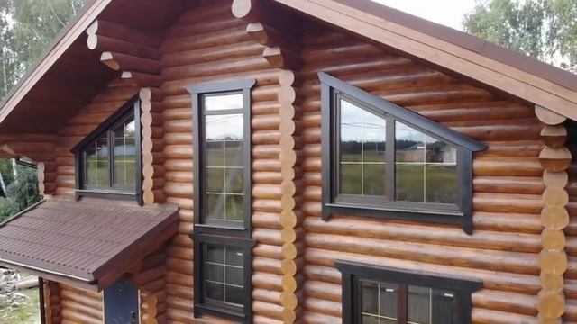 ДОМ ИЗ РУБЛЕННОГО БРЕВНА - Проект дома из бревна "Лесная сказка" [0+] смотреть онлайн