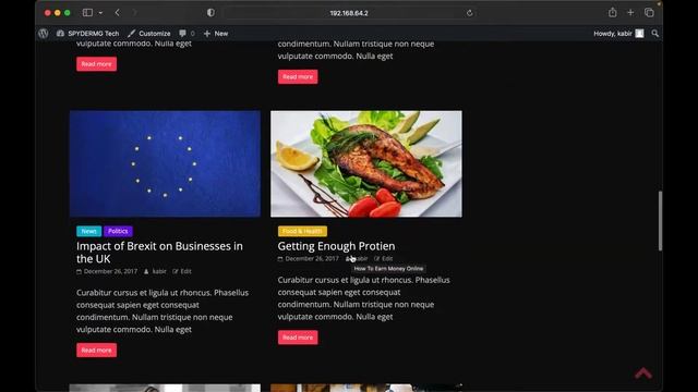 ColorMag Theme In Wordpress смотреть онлайн