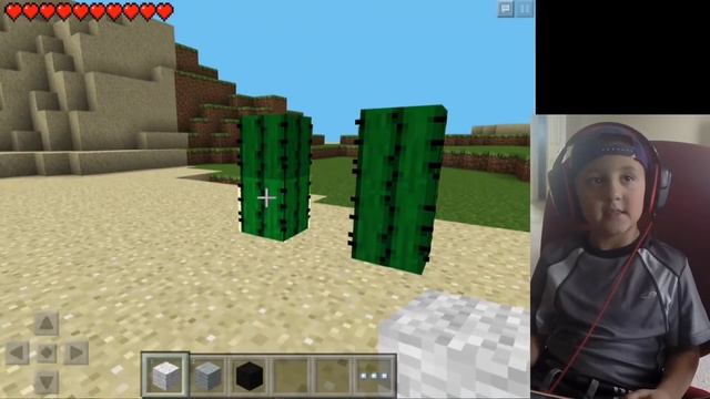 Mikes Minecraft Adventure pt 2 The Lava Seed - w/ Face / Scare Cam (5 Year Old, iOS Gameplay) смотреть онлайн