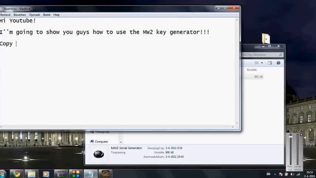 Call of Duty 6: Modern Warfare 2 (MW2) Key Generator смотреть онлайн