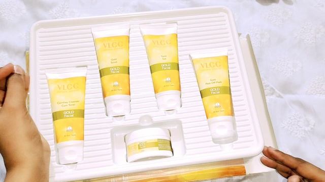 VLCC Gold Facial Kit Review  | VLCC Gold Facial Step By Step At Home | Vlcc Gold Facial At Home