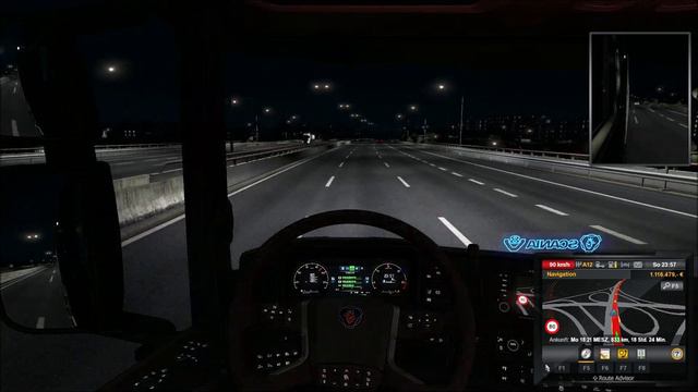 Euro Truck Simulator 2 (1.35.0.62s) - Beta - bis zur Fähre und nicht weiter смотреть онлайн