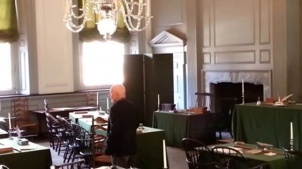 Independence Hall Tour - Philadelphia - Declaration of Independence