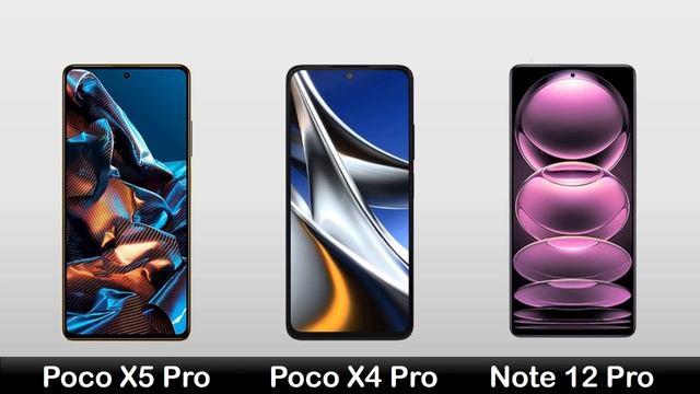 POCO X5 Pro vs POCO X4 Pro vs Redmi Note 12 Pro | POCO vs Redmi смотреть онлайн