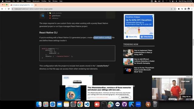 2023 - How to add custom fonts family in react native in hindi | custom fonts use in react native смотреть онлайн