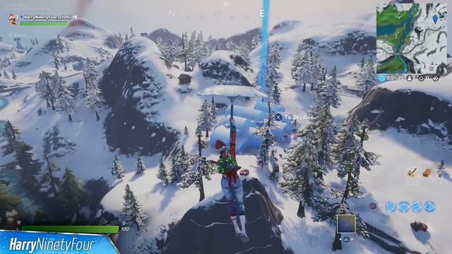 Open Frozen Loot Locations Guide - Fortnite (Winterfest Challenge) смотреть онлайн