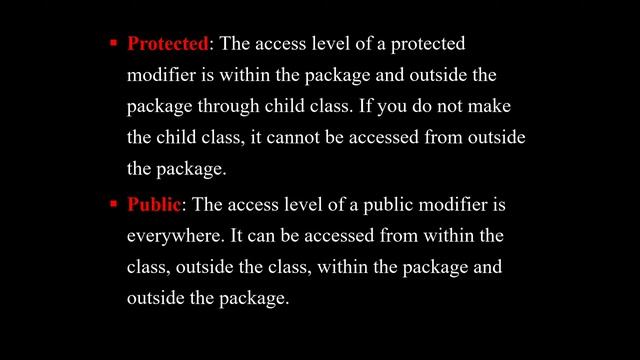 Lecture-32 | Access modifiers in Java | Unit III | Java | Paper II | Bsc V | By Preeti Mam смотреть онлайн