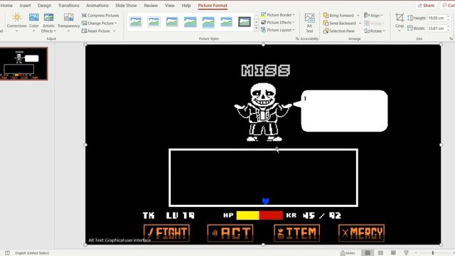 How to make an Undertale animation layout in PowerPoint смотреть онлайн