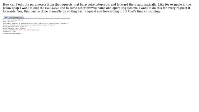 How To Automatically Edit Request Parameters In Burp Suite? смотреть онлайн