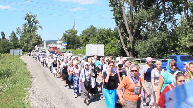 Крестный Ход вокруг Харькова-шествие-19 07 2015 смотреть онлайн