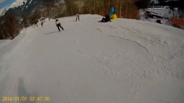 Зелёная трасса Б-52. Роза хутор. смотреть онлайн