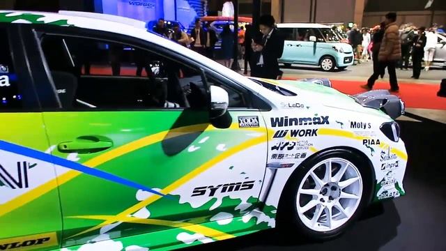 Subaru WRX STI Japanese Rally Championship Kamada Model 2016 Tokyo Auto Salon 2016 смотреть онлайн