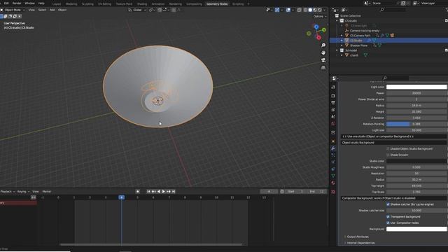 Creators Render studio for blender - Geometry node смотреть онлайн