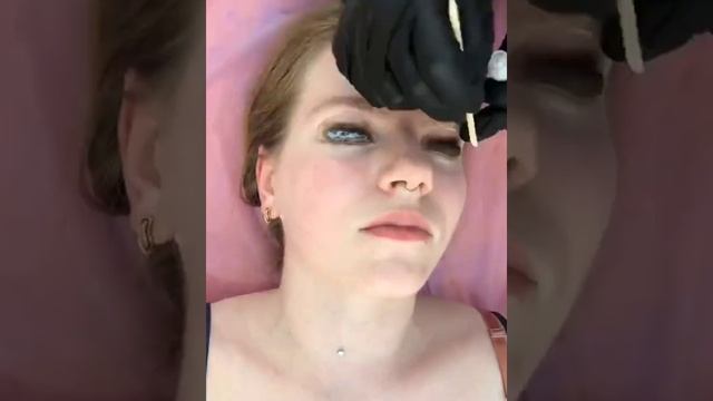 Процесс ламинирования ресниц смотреть онлайн