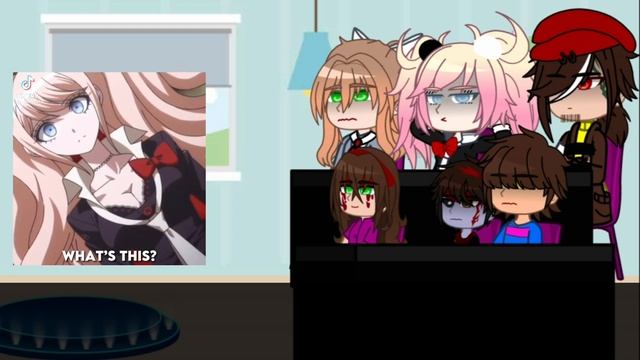 Fandoms reacts to each other || 6/6 || Danganronpa || Gacha Club смотреть онлайн