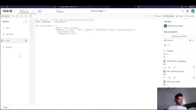 QlikSense & ChatGPT: How to connect QlikSense to ChatGPT and analyze data using GPT 3.5 turbo model смотреть онлайн