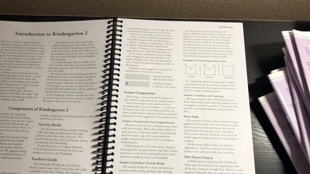 Christian Light Education Kindergarten 2 Homeschool Curriculum Flip-Through смотреть онлайн