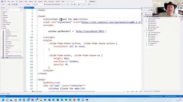 Event driven development in Azure using SignalR смотреть онлайн