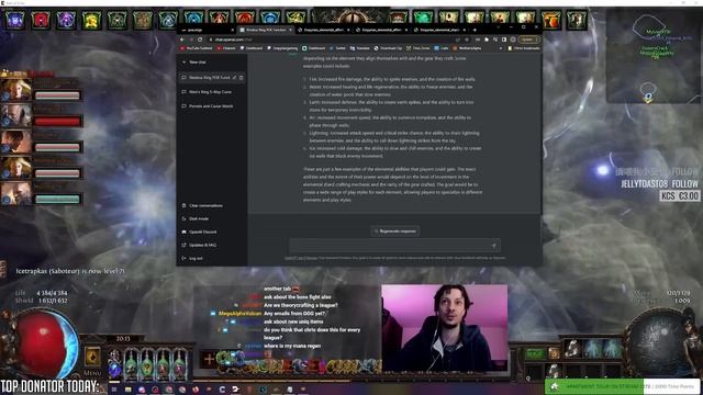 [PoE] Designing a Path of Exile league using AI - ChatGPT & Midjourney - Stream Highlights #698 смотреть онлайн