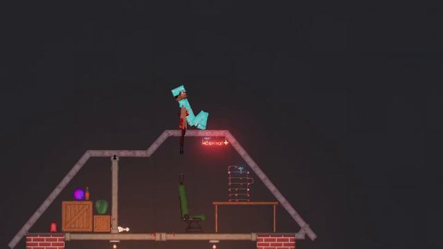 People fight against mutants in People Playground! смотреть онлайн