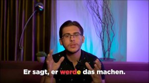 Урок немецкого языка #53. Konjunktiv I — косвенная речь в немецком.