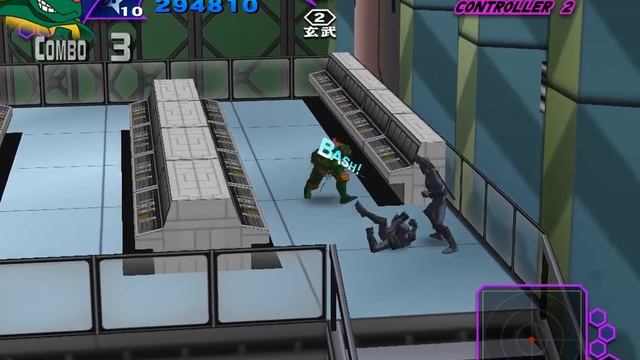 Teenage Mutant Ninja Turtles 2003 Walktrough Raphael Stage 6 Justice Hard Difficulty смотреть онлайн