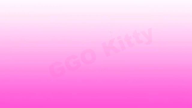 Hello Kitty + Anime Girl = ??? / GGO Kitty Animation