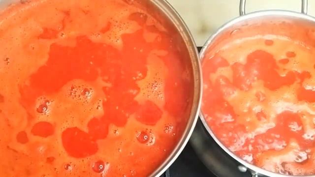 САМЫЙ ВКУСНЫЙ НАТУРАЛЬНЫЙ ,ДОМАШНИЙ ТОМАТНЫЙ СОК С МЯКОТЬЮ НА ЗИМУ смотреть онлайн